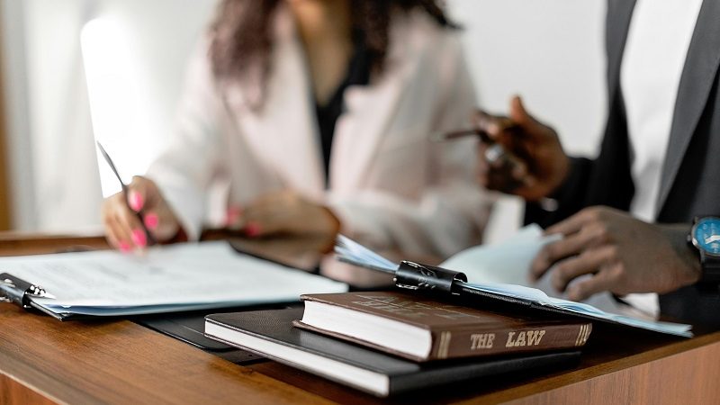 Attorney talking to client about a living will